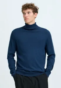 Свитер с высоким воротником cfedin Casual Friday, Medieval Blue Melange