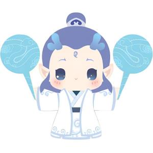 Ichiban Kuji 'Ne Zha: The Magic Child's Sea Chaos' B награда Ao Bing плюшевая кукла высота 25cm BANDAI