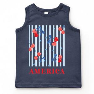 Футболка America cherries stripe youth The Juniper Shop, Navy
