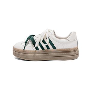 Женские скейтерские кеды A poinsettia princess, бежевый