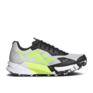 Кроссовки Adidas WMNS TERREX AGRAVIC ULTRA TRAIL 'WHITE SOLAR YELLOW', черный