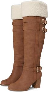 Ботинки Journee Collection Women's Alyza, Chestnut