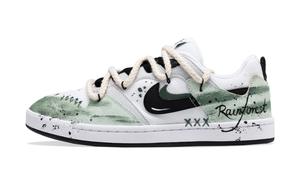 SB Alleyoop Скейтборд Кроссовки Мужские Низкие Зеленый/Белый Nike