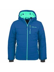 Лыжная куртка Trollkids Hemsedal, цвет midnight blue