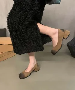 Замшевые туфли-лодочки Aimoha - Select -, цвет Beige