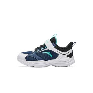 Дышащие, легкие, амортизирующие, низкие детские кроссовки для бега. Для детей 3–7 лет. Antakids, синий/черный/белый