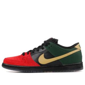 Кроссовки sb dunk low pro Nike, красный