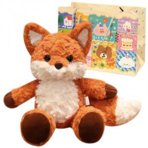 Милый плюшевый лисенок для бега, высота 35см/50см Small bubble