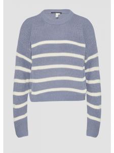 Вязаный свитер цвета 52G0_бледно-голубой QS