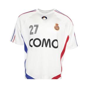 Футболка Rhude 27 Jersey Tee, Off White/Navy/Red