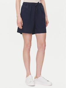 Шорты свободного кроя из ткани Charlottesville 1016584 Mustang, синий