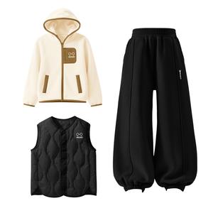 Детская повседневная спортивная одежда Disney, черный