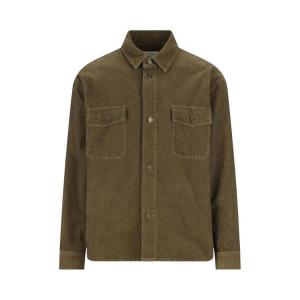Куртка Saint Laurent Db Long Overshirt, Hunting Kaki
