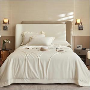 KYTGFH Комплект постельного белья черный 1400Tc египетский хлопок шелковистый