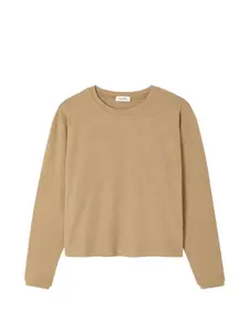 Лонгслив Ypawood American Vintage, бежевый