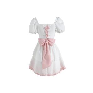 Pavlisova Женское платье-шорты с рукавами, Розовый