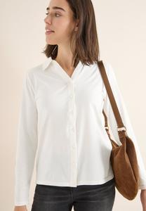 Блуза Cecil MIT KRAGEN, Weiß/White