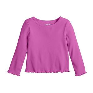 Детская футболка с длинным рукавом Jumping Beans, Fuchsia Posey