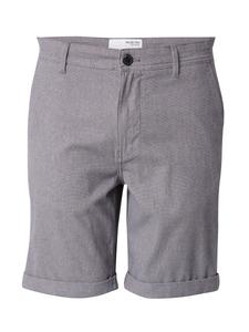 Облегающие брюки-чинос SELECTED HOMME SLHLUTON, серый