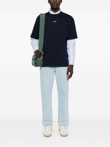 Drôle De Monsieur футболка из хлопка с логотипом, синий