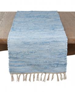 Скатерть-дорожка с кисточками Saro Lifestyle, Bleached D