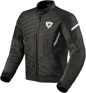 Мотоциклетная куртка REV'IT! Torque 2 H2O Urban Sport для мужчин (Black/White - Large)