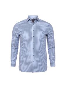 Рубашка Slim Fit на пуговицах OLYMP, Royal Blue