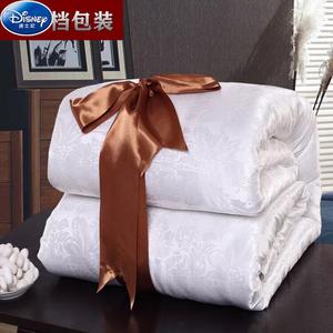 Disney Шелковое одеяло 180х220 см, 3 кг, атласная ткань, белое