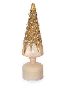 Bizzotto Декоративный светодиодный светильник золотисто-кремового цвета - высота 30 см