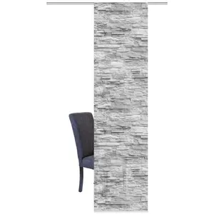 Раздвижная штора WALLI Панельная каретка 1 шт. Размеры ВxШ: 245x60 Home Wohnideen, антрацит