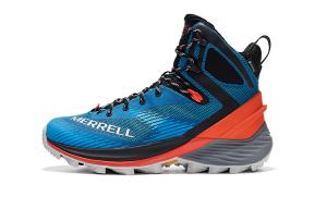 MERRELL Mtl Thermo Rogue 4 Mid GORE TEX 'Tahoe Tangerine' в небесно-голубом цвете, цвет Sky Blue