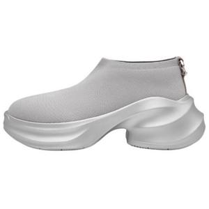 Низкие массивные кроссовки женские Staccato, серый