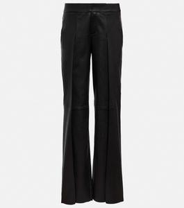 Кожаные брюки Алисса STOULS, черный