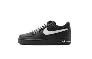 Nike Кроссовки Air Force 1 Low Top для скейтбординга унисекс, черные