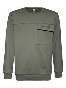 Толстовка цвета хаки Blue Effect