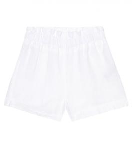Льняные шорты Il Gufo, белый