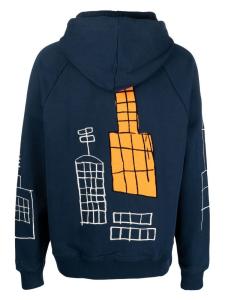 Etudes худи Racing Empire из органического хлопка, синий