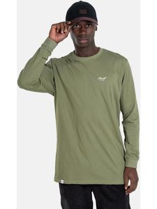 Reell Зеленый лонгслив «Staple Logo Longsleeve»