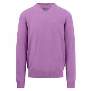 Свитер Fynch Hatton 1413211 V Neck, фиолетовый