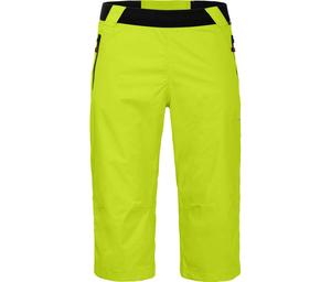 BERGSON Штаны-дождевики 3/4 с сетчатой подкладкой, водонепроницаемость 12000 мм водяного столба, зеленые