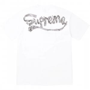 Supreme Футболка 'Fuchsia'