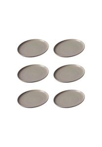 Набор из 6 десертных тарелок jasper ø 19.0 см Jasper Ritzenhoff & Breker, серо-коричневый