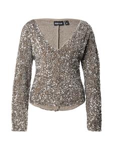 Блуза PIECES PCKam, серый