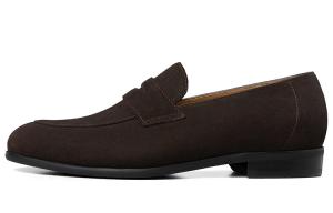 Пенни лоферы British Style мужские THOM WILLS, темно-коричневый A921-2