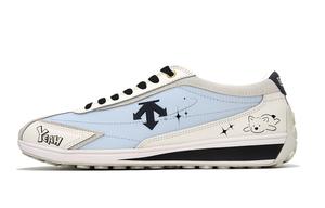 Кроссовки для скейтборда Cron Racer Abrasion Resistant низкие унисекс DESCENTE, белый