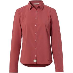 Блузка wo Rosemoor Ls Shirt iv Vaude, цвет brick