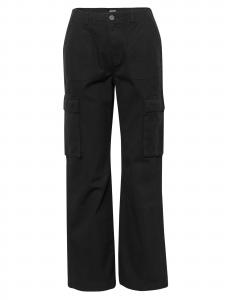 KOROSHI Джинсы Regular Cargo в черном цвете