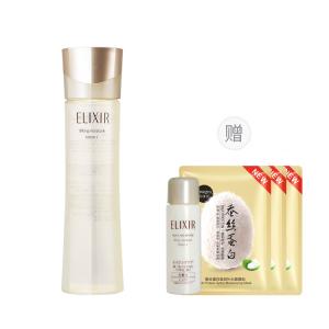 Освежающий и эластичный тоник Увлажняющий, питательный и увлажняющий 170 мл Elixir, refreshing type 170ml + gift