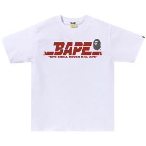 Футболка BAPE Sports Logo Tee 'White'