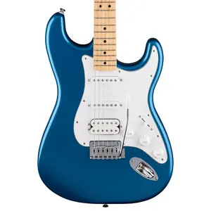 Электрогитара Fender Standard Stratocaster HSS - гриф из клена - белая накладка - аквамариновый металлик